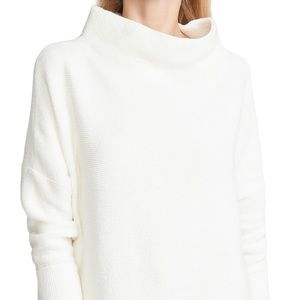 Free People Ottoman Slouchy Sweater / Tunic XS Ecru